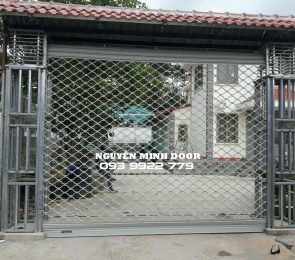 CỬA CUỐN LƯỚI MẮT CÁO 01